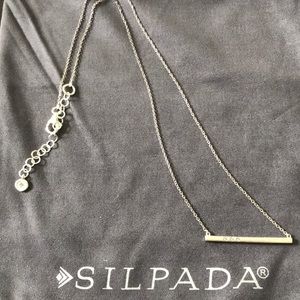 Silpada Dotted Line Necklace